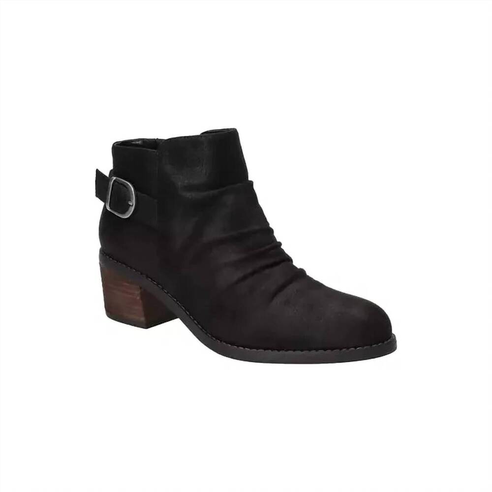 NEW BELLA-VITA SHOES SHOP women's ace ankle booties in black